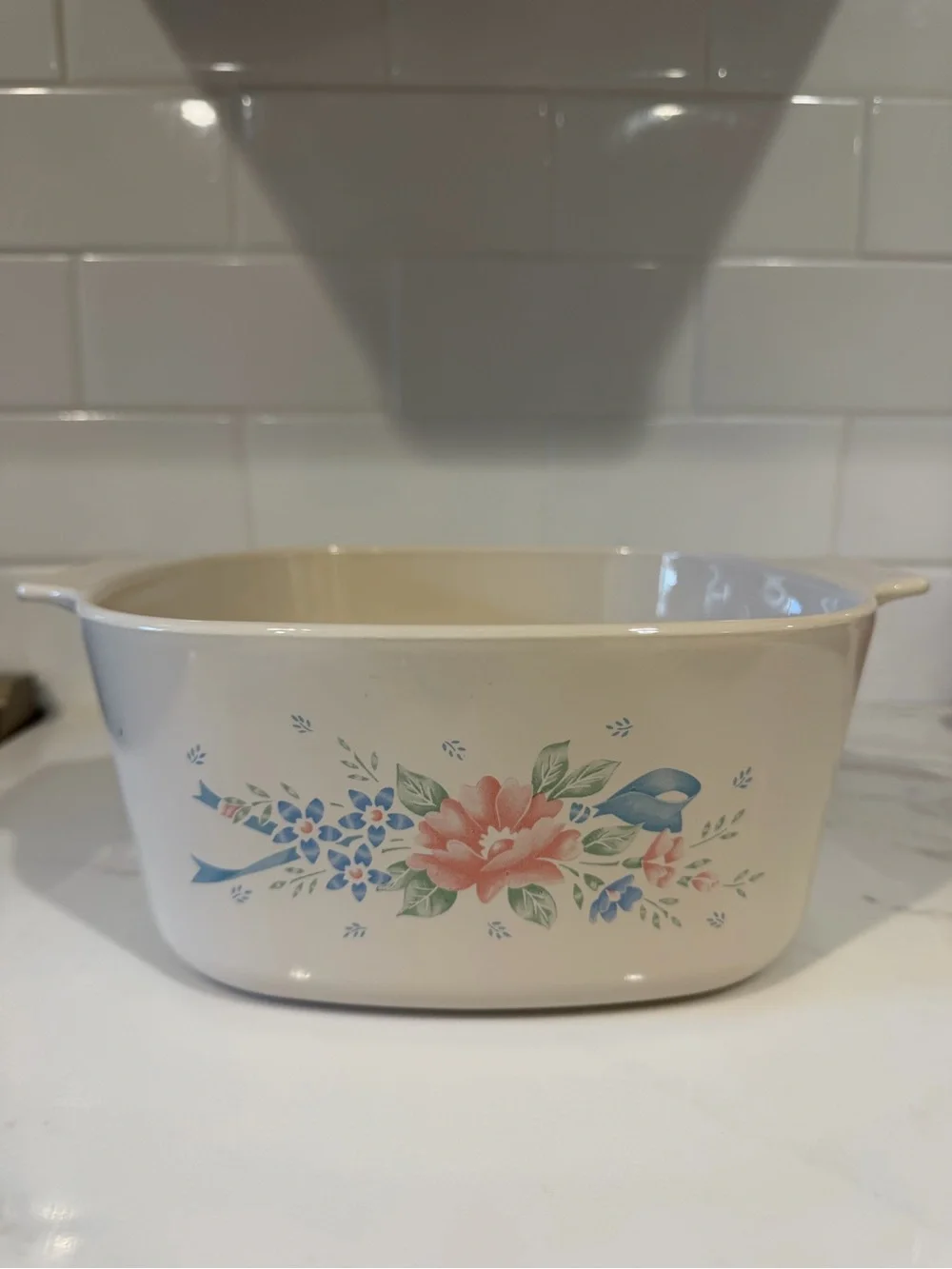 Vintage floral ceramic